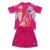 Officiële Voetbalshirt + Korte Broek Doelman Celtic 2024-25 Roze - Kids